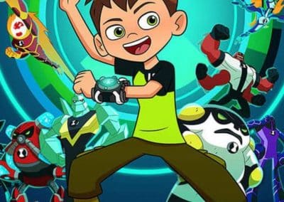Бен 10, Ben 10, момче със зелени дрехи