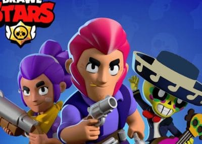торта със захарна картинка Brawl Stars Брол Старс торта