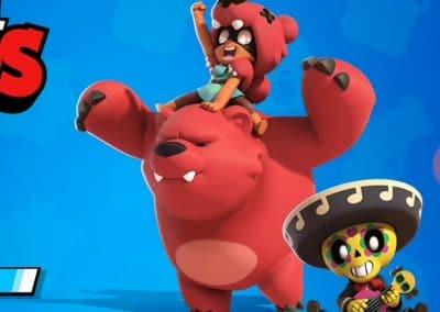 Брол Старс торта, торта със захарна картинка Brawl Stars