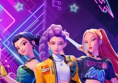 Детска торта K Pop Demon Hunter за детски рожден ден в Парти ленд София детски парти център