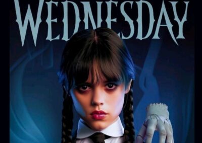 Детска торта Уенздей Wednesday за детски рожден ден в Парти ленд София детски парти център