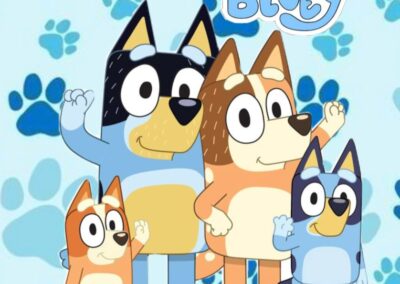 Детска торта Блуи Bluey за детски рожден ден в Парти ленд София детски парти център