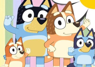 Детска торта Блуи Bluey за детски рожден ден в Парти ленд София детски парти център